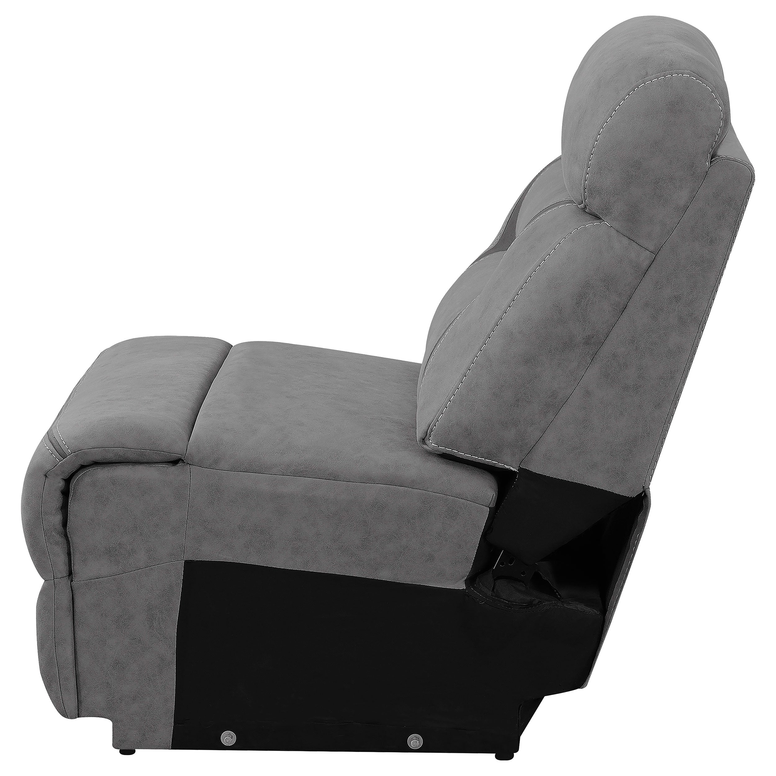 Higgins Reclining Grey Sectional