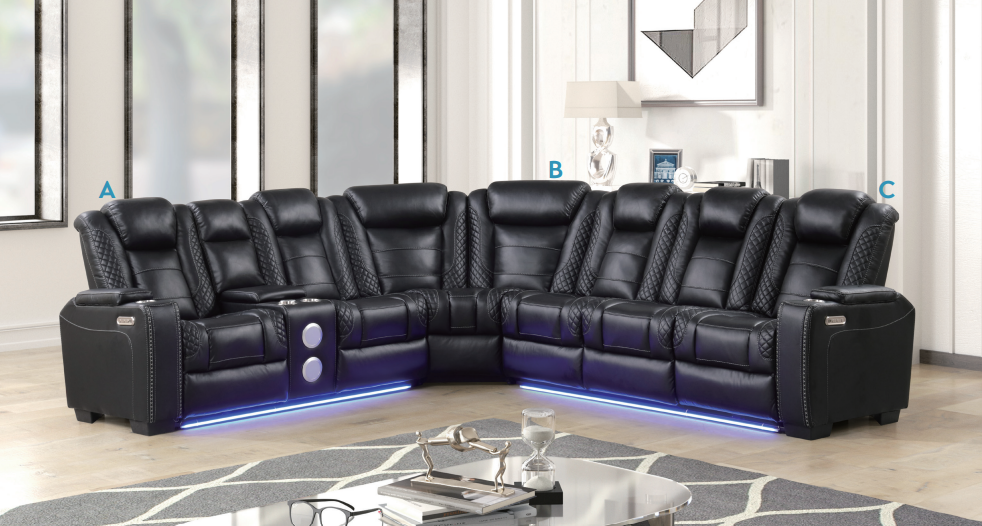 Journey Power Reclining Sectional