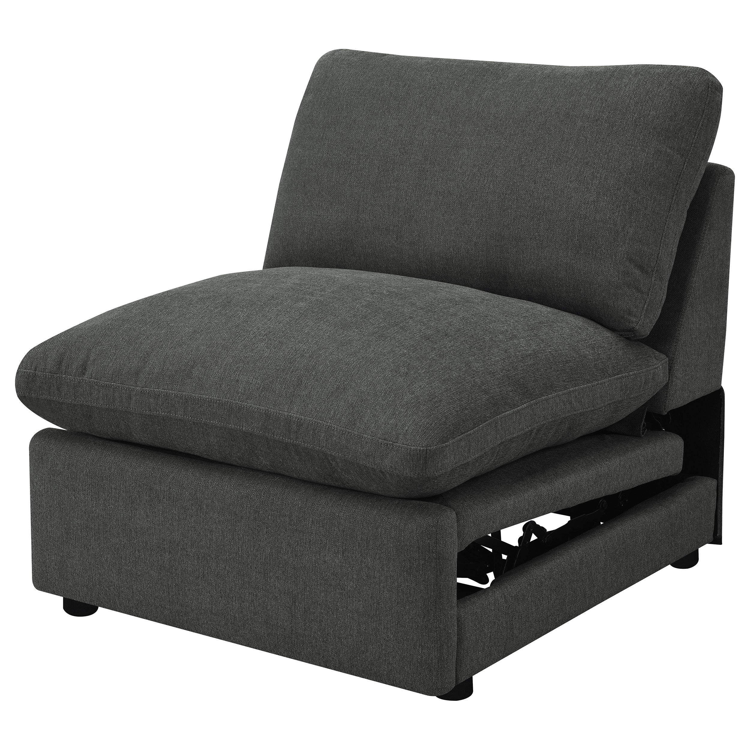 Collins Black Reclining Sectional