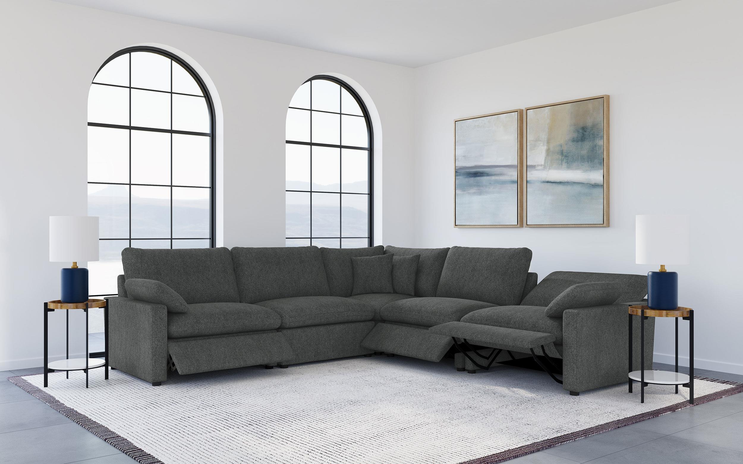 Collins Modular Power Armless Recliner