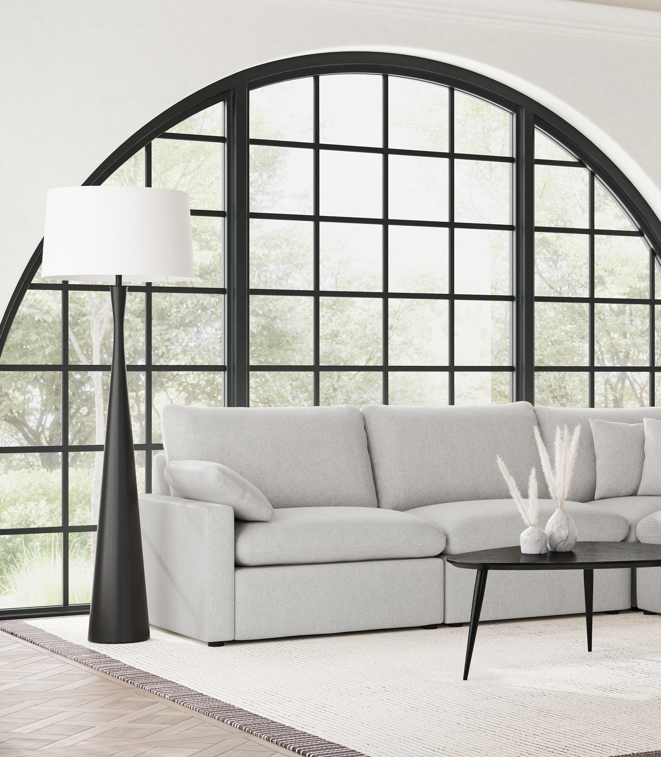 Collins Reclining Sectional Chair & Corner Chair