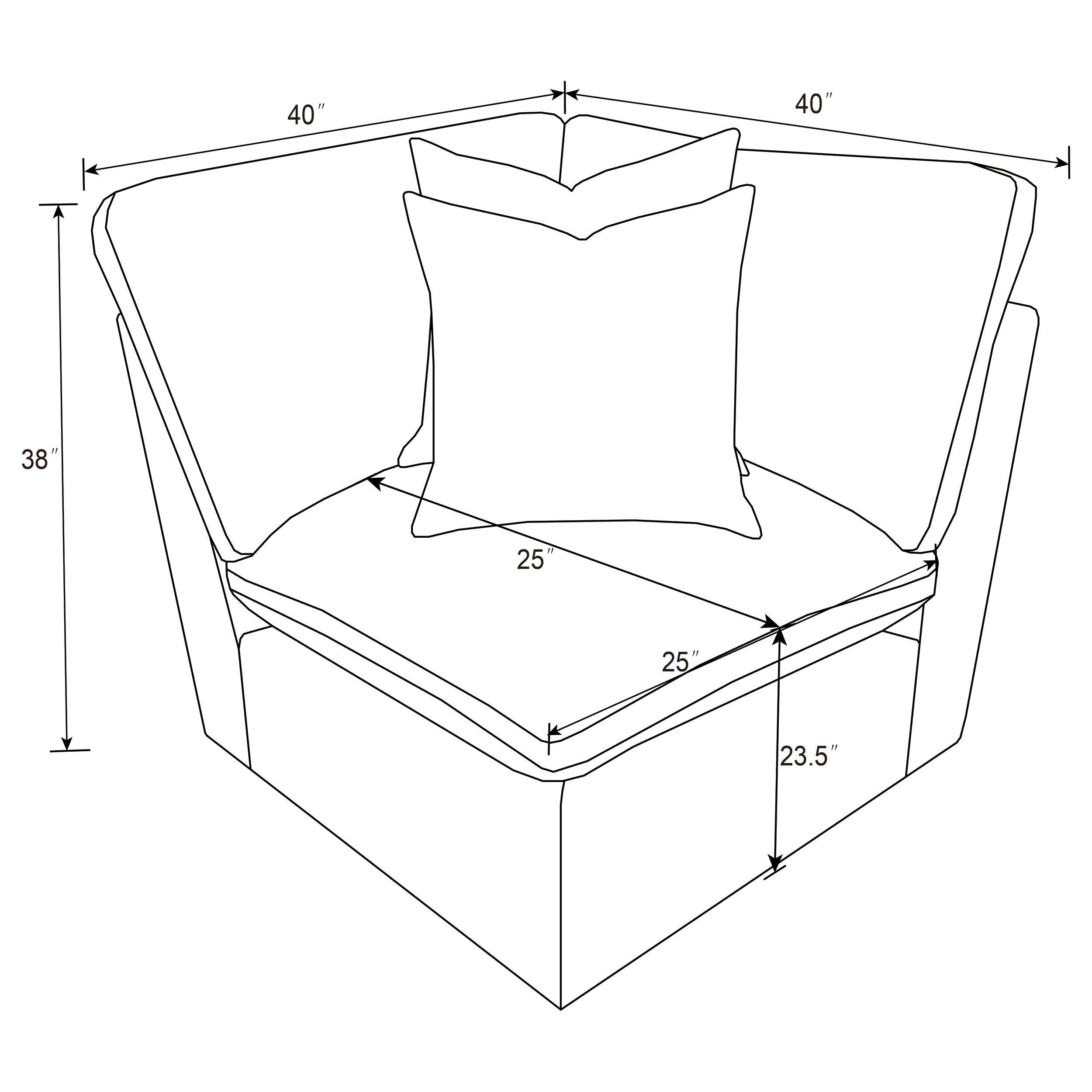 Collins Modular Corner Chair