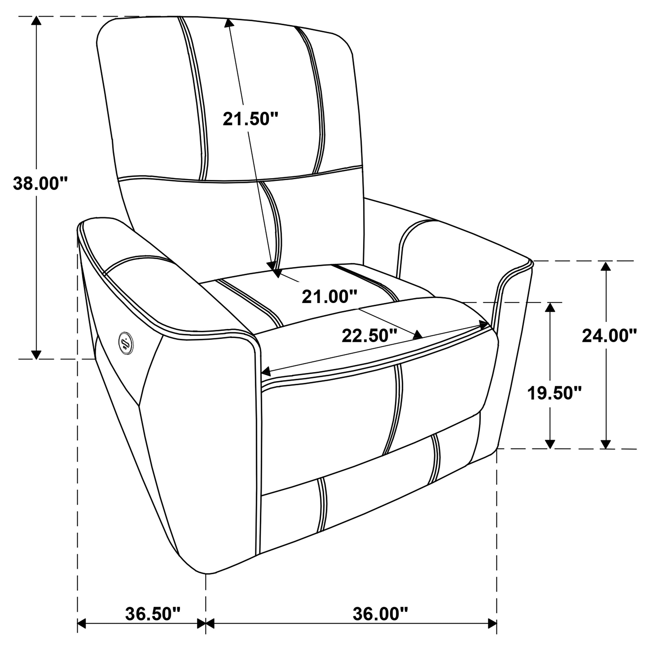 Greenfield Power Recliner