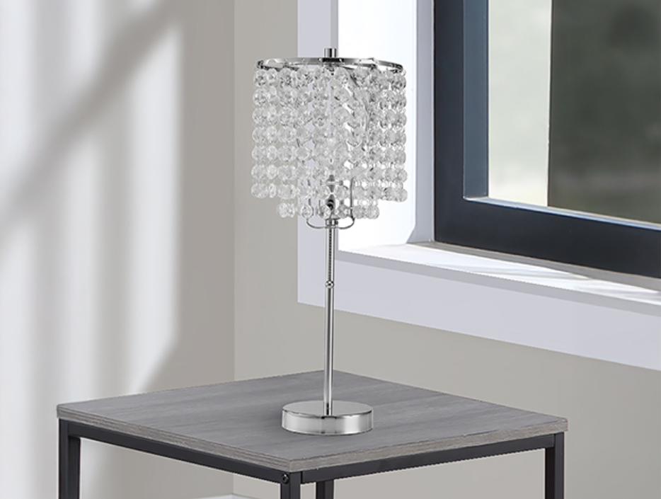 Chrome Table Lamp