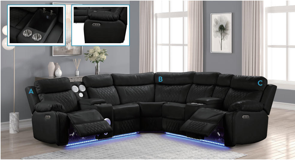 Bravo Reclining Sectional