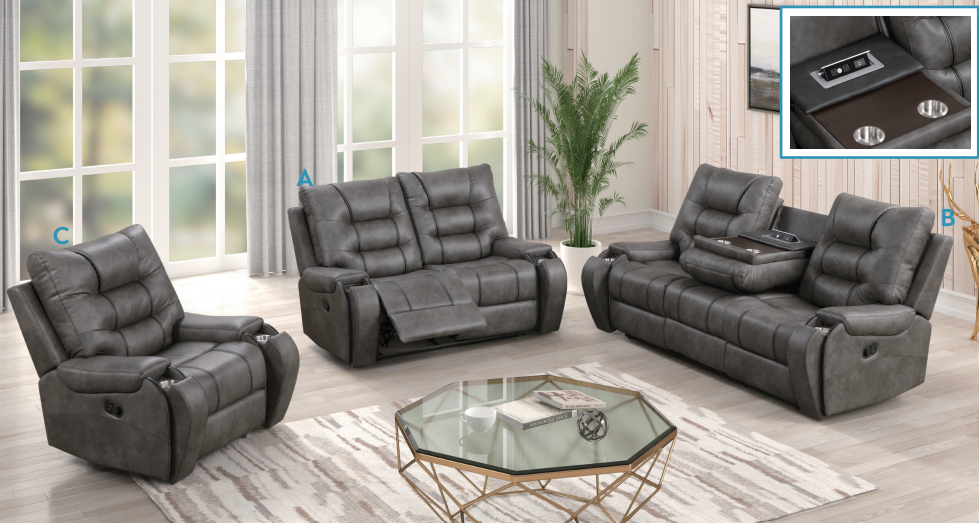 Bronco Reclining Set