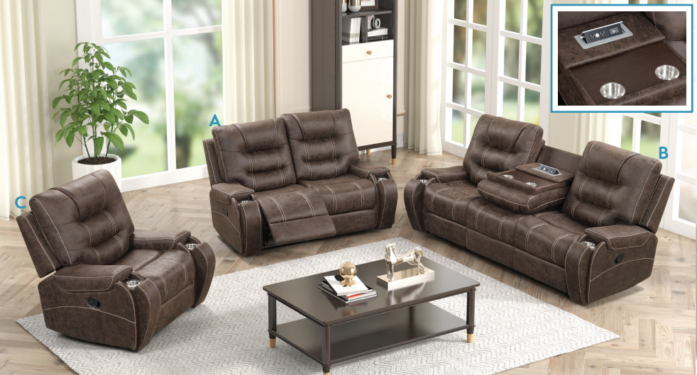 Bronco Reclining Set