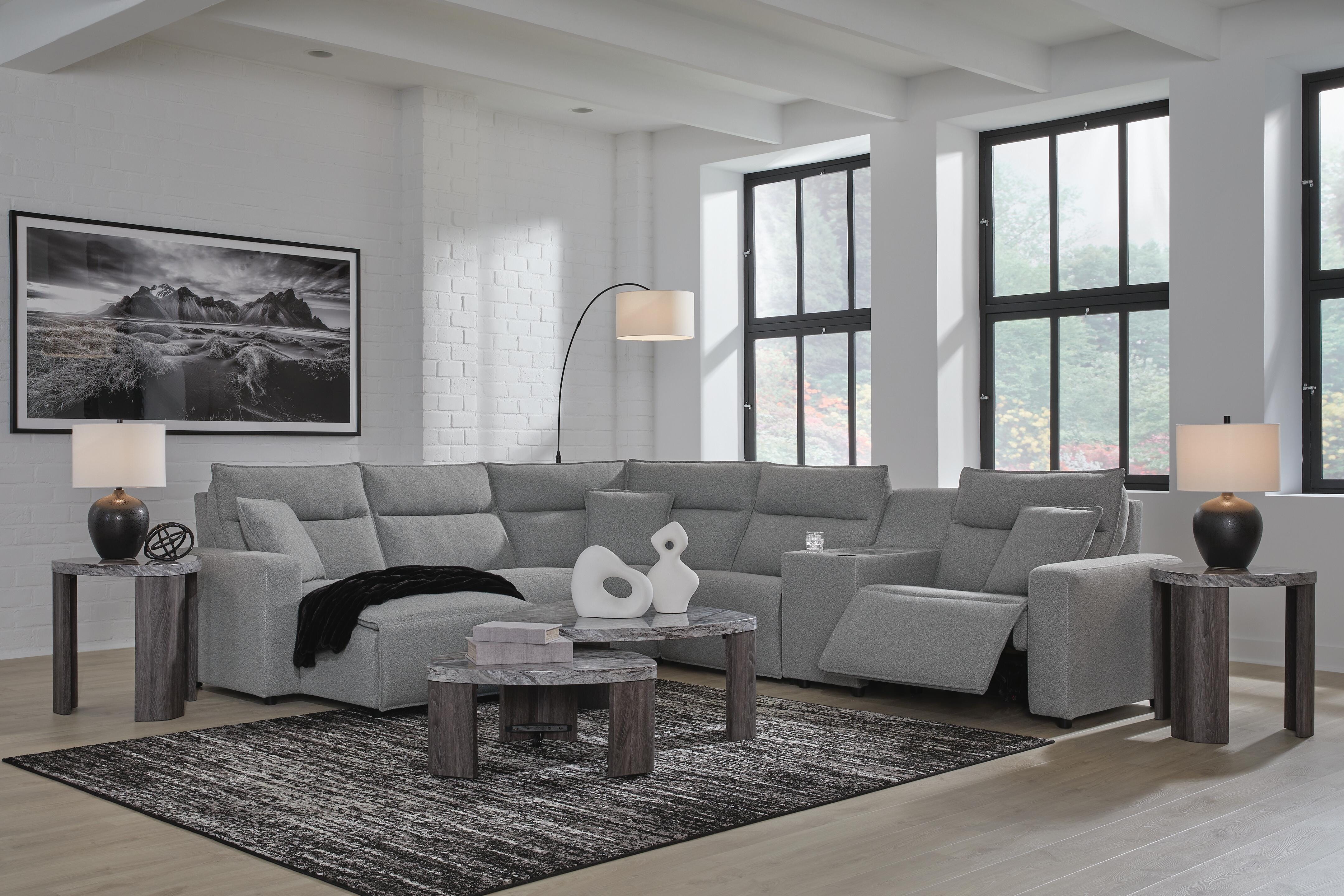 Modmax II Power Reclining Sectional with Chaise and Console