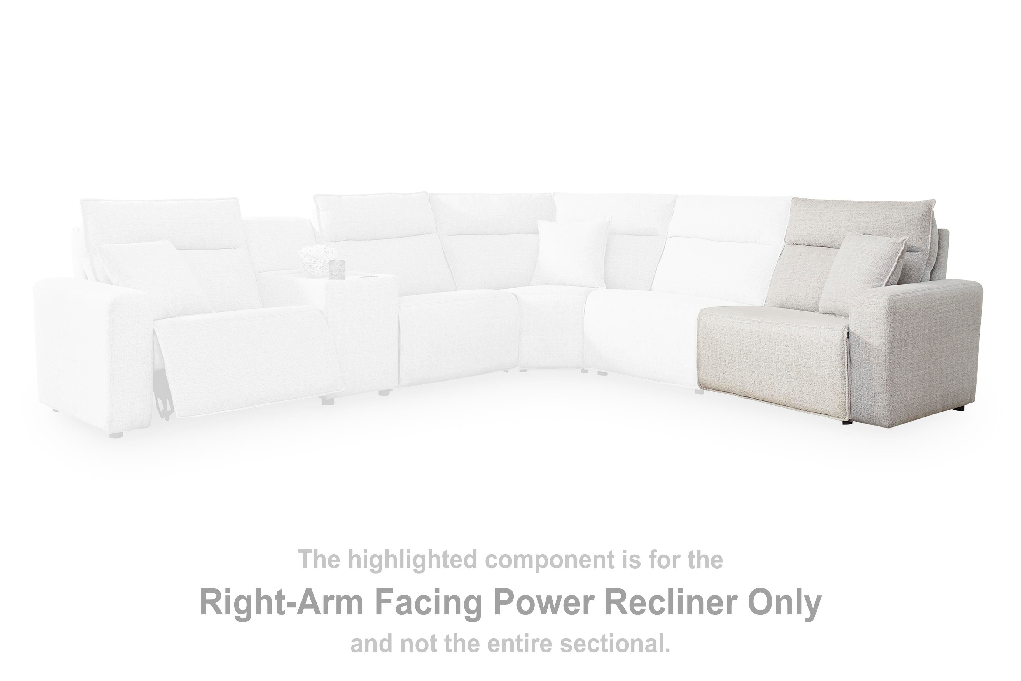 Modmax II Power Reclining Sectional with Console