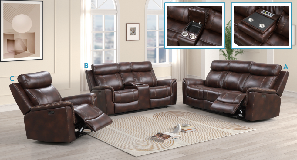 Verona Power Reclining Set