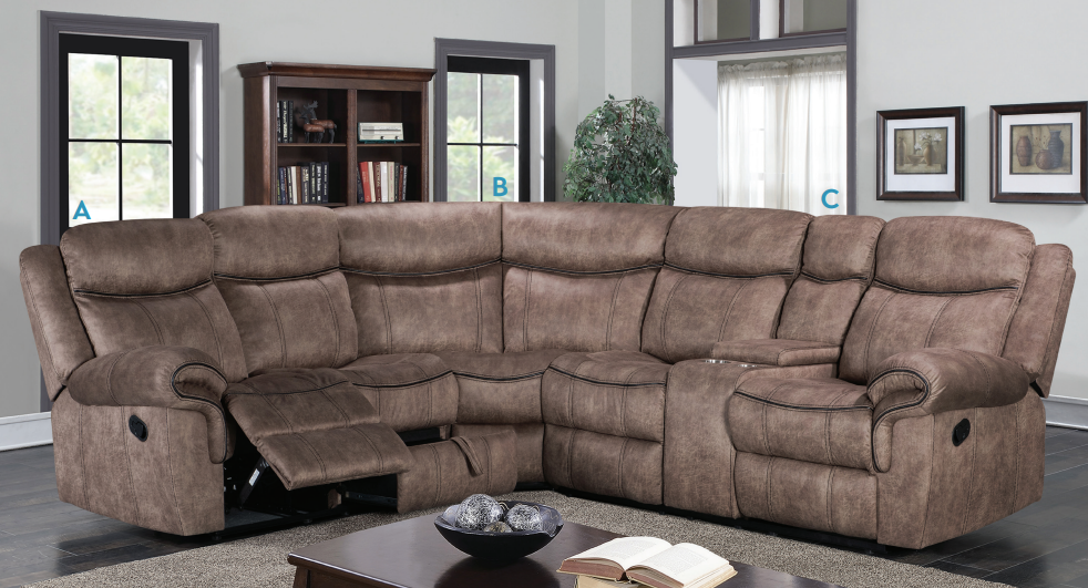 Boulder Reclining Sectional