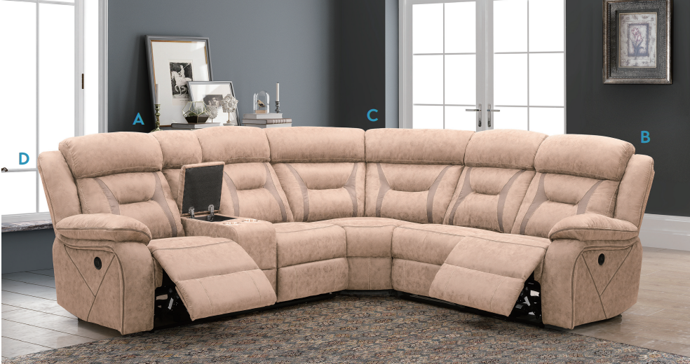 Liberty Power Reclining Sectional