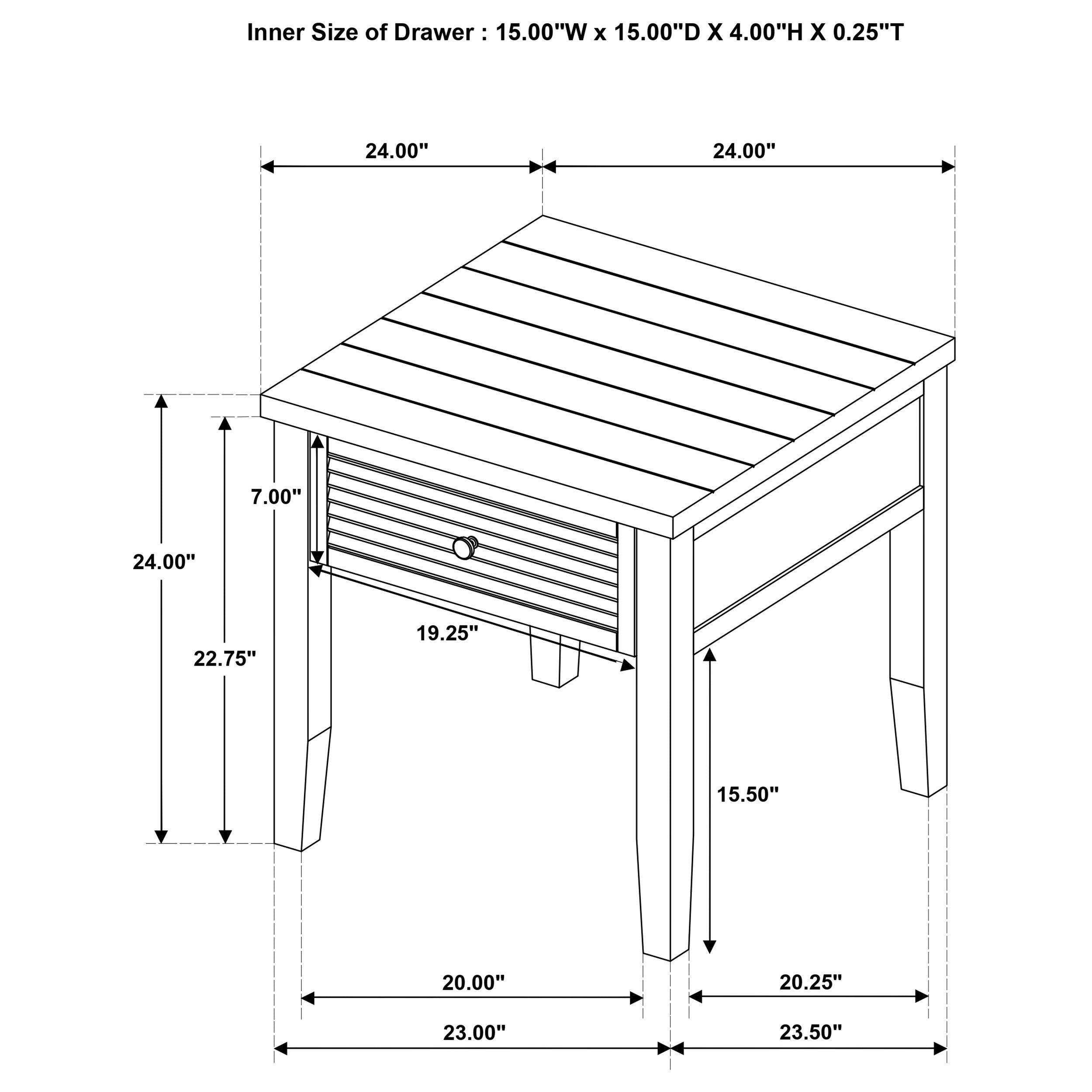 Concord End & Side Table