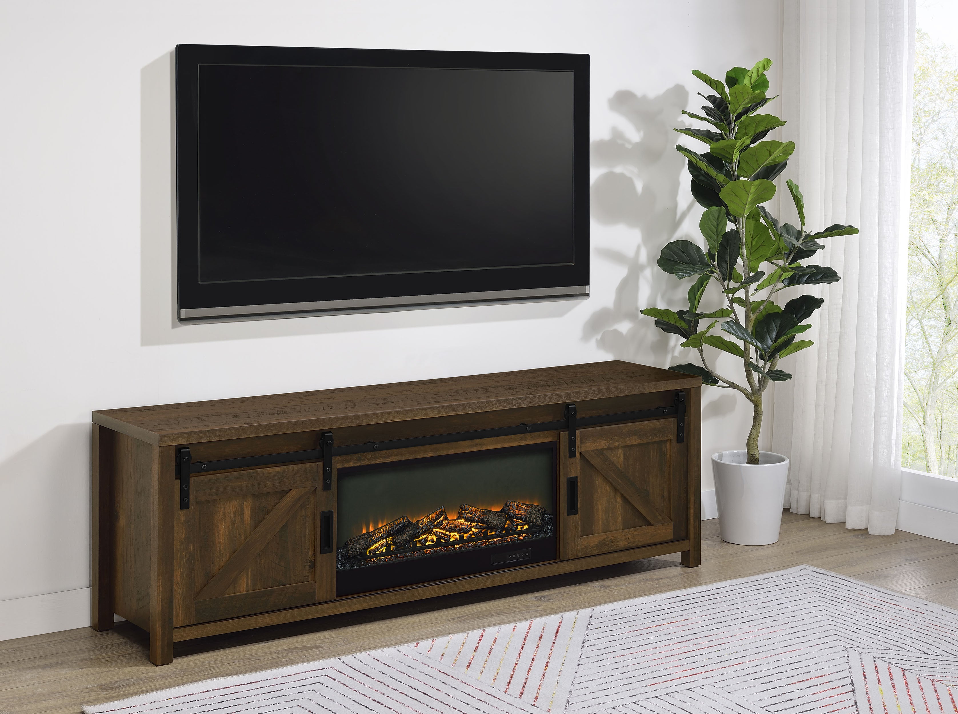 Enfield TV Stand Fireplace Console
