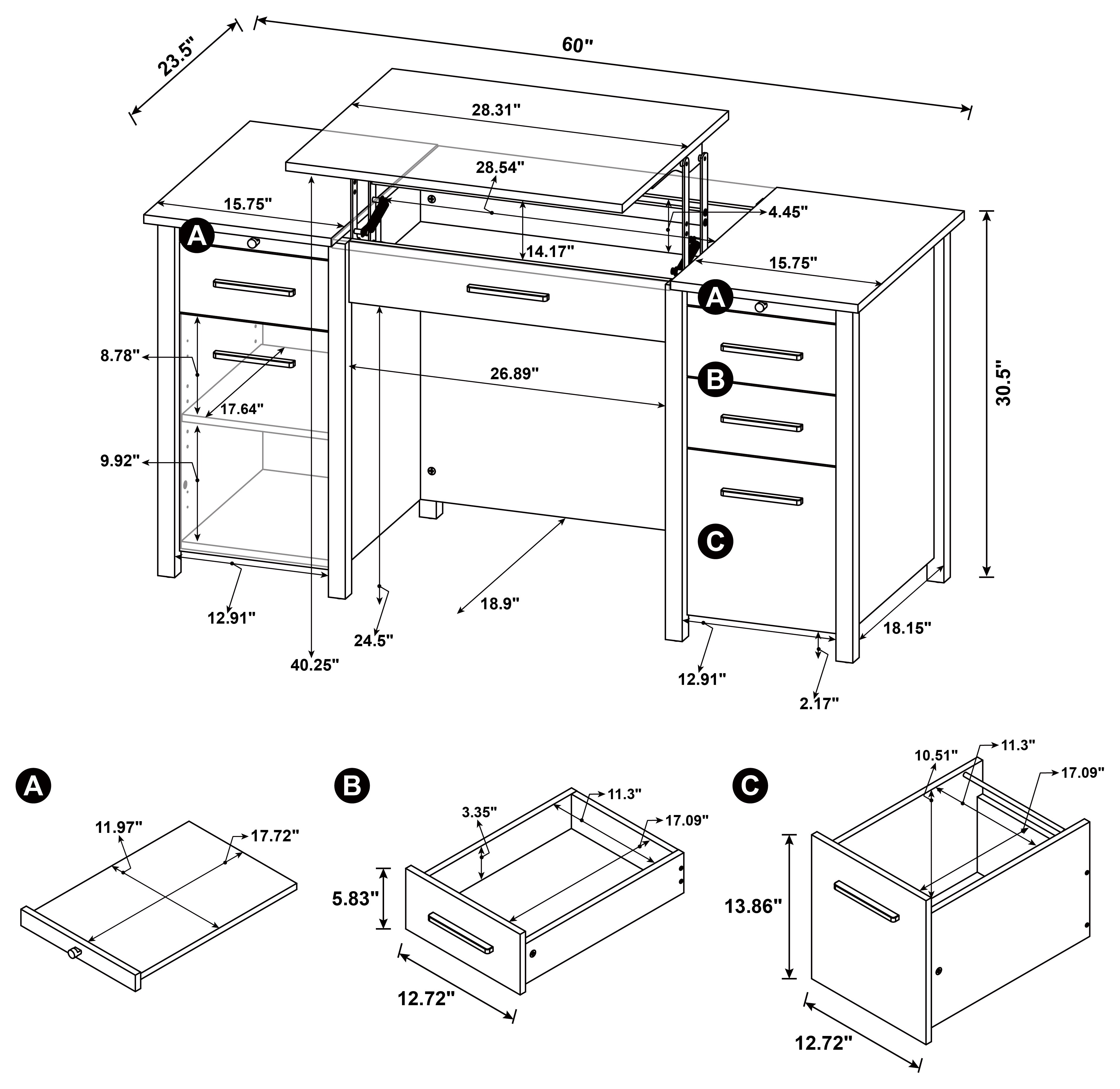 Dylan Computer Desk