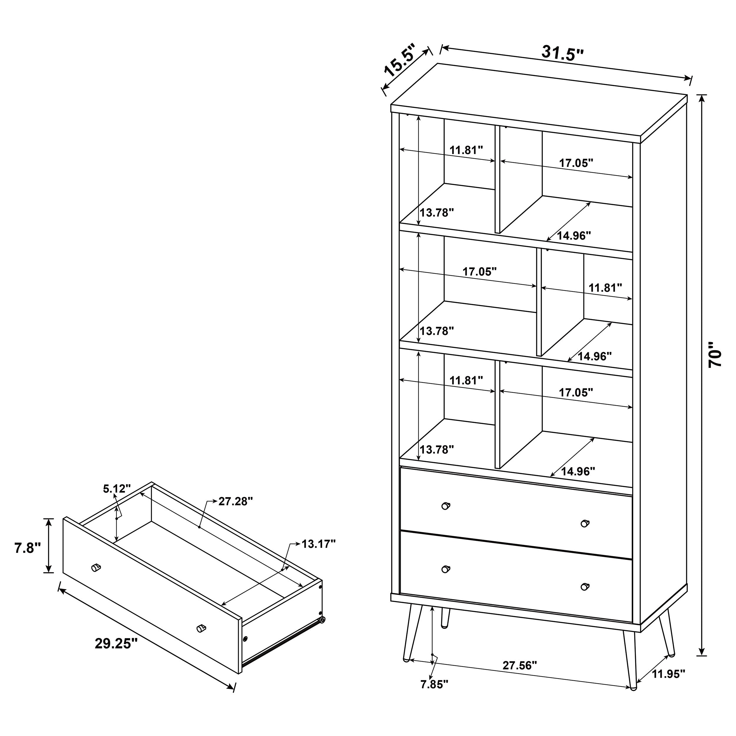 Maeve Bookcase