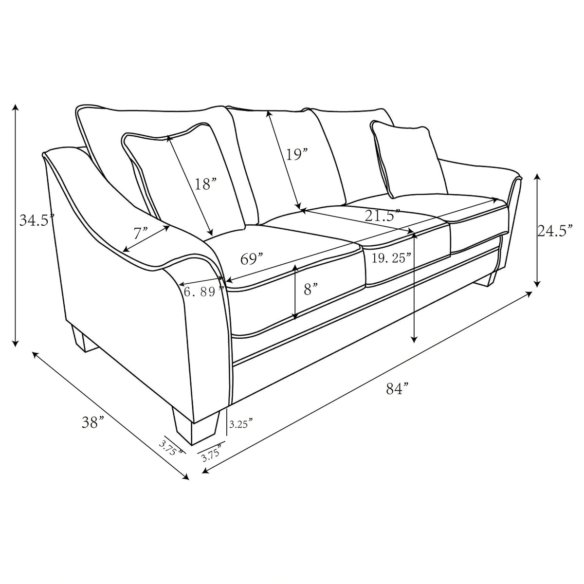 Tomkins Sofa Set