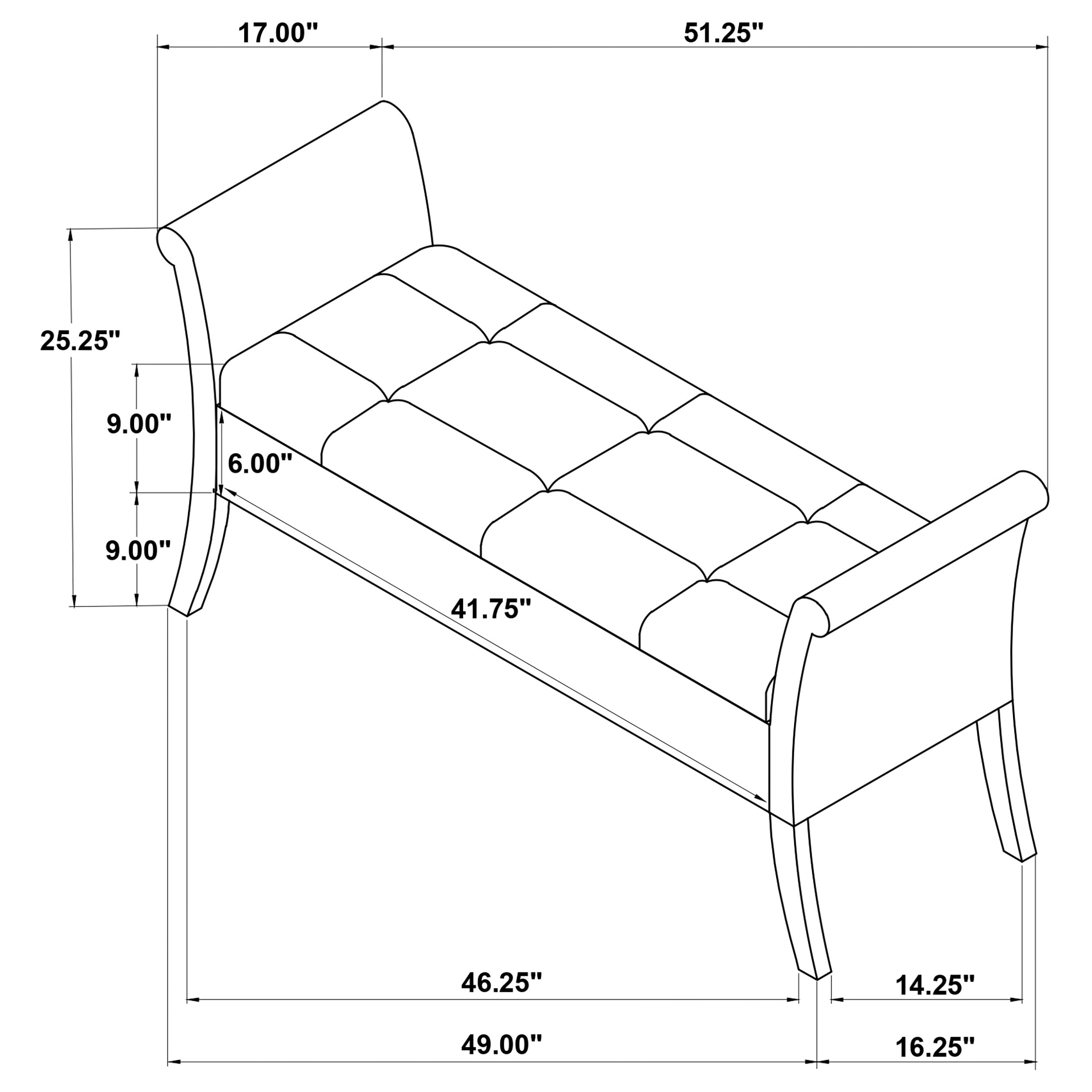 Farrah Storage Bench