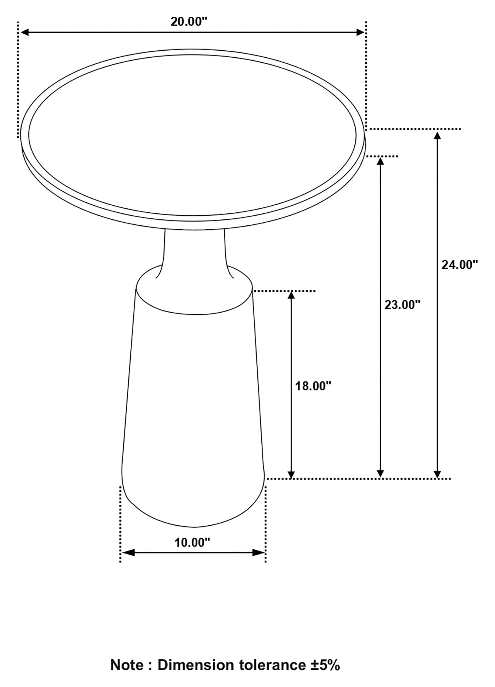 Ixia End & Side Table