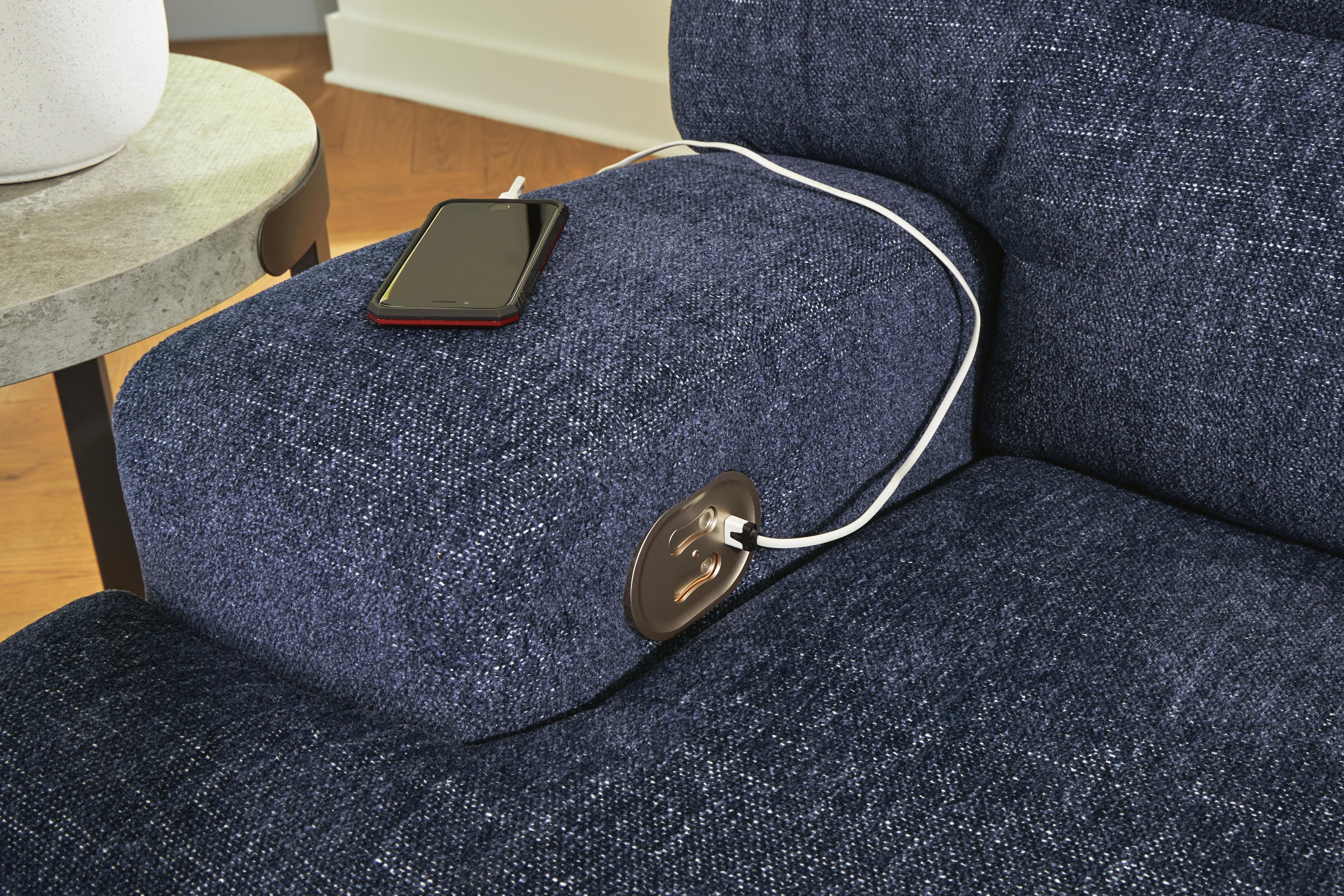 Acklen Place Power Reclining Sectional with Storage Console
