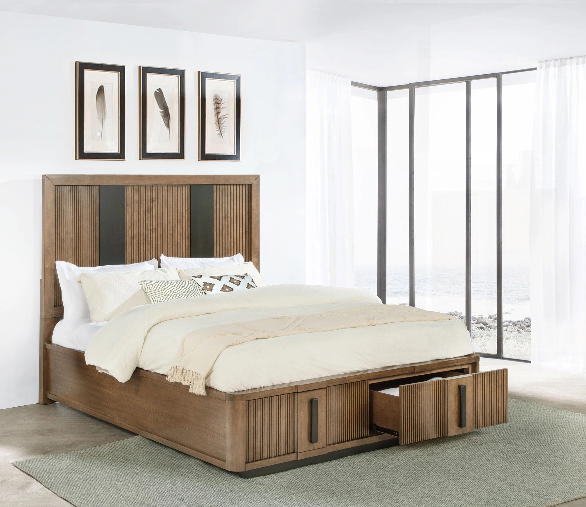 Terrace Panel Platform Storage Bed