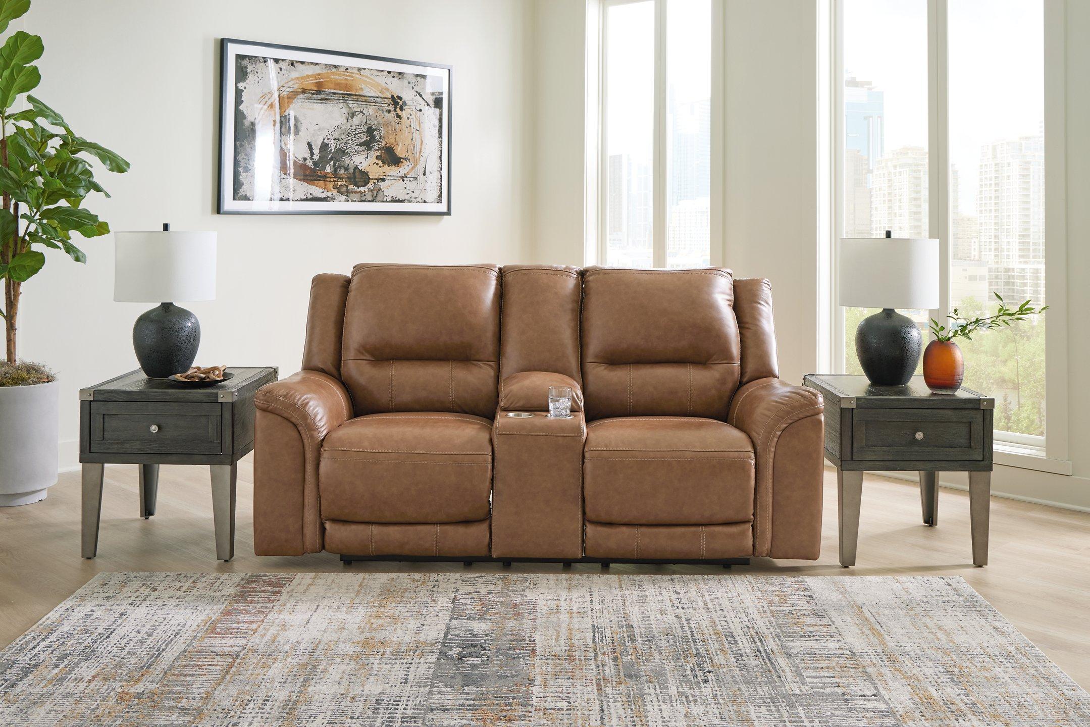 Trasimeno Power Reclining Loveseat with Console