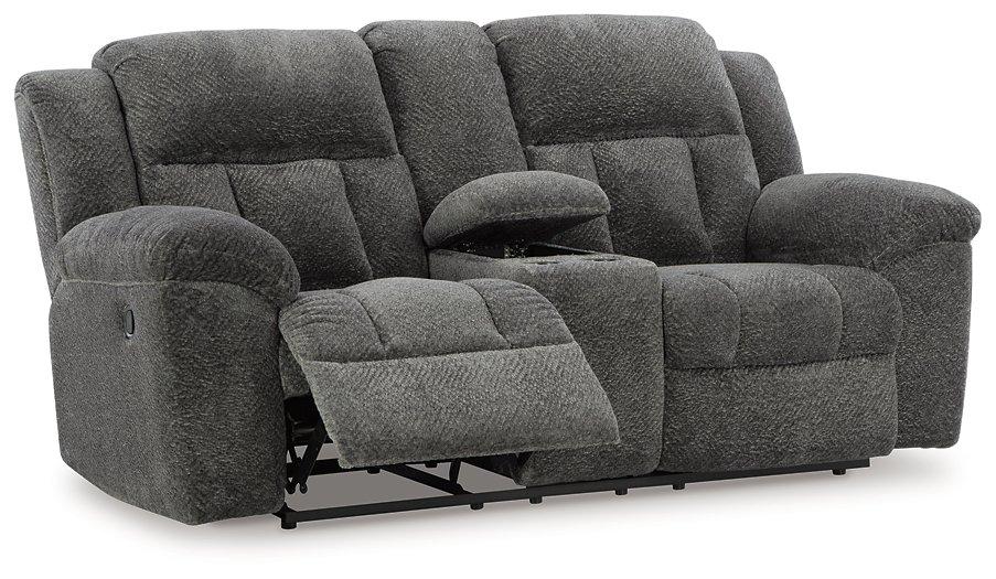 Frohn Reclining Loveseat with Console