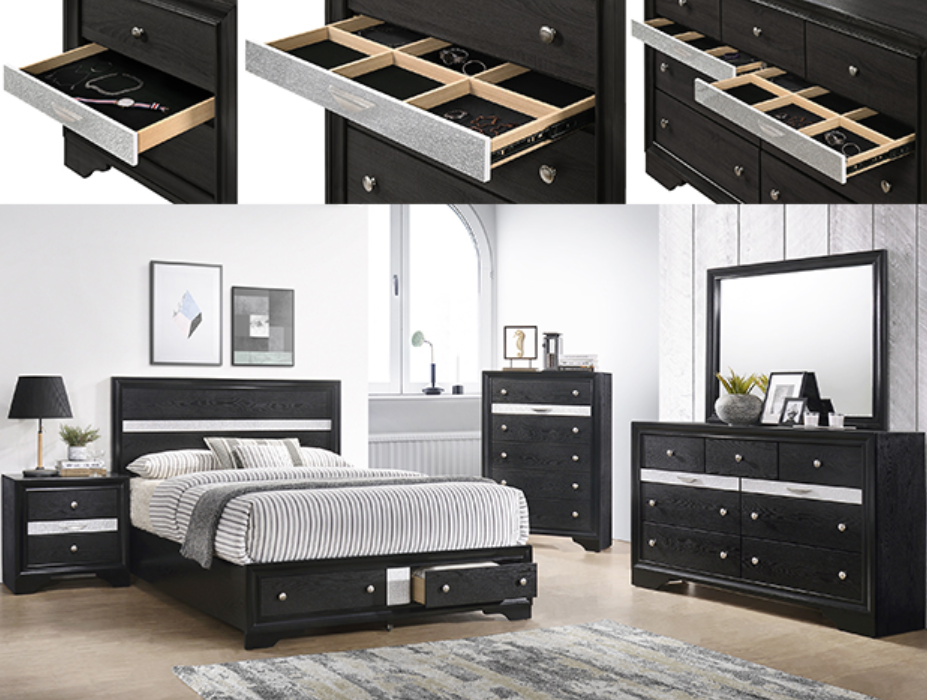 Regata Bedroom Set w/Storage