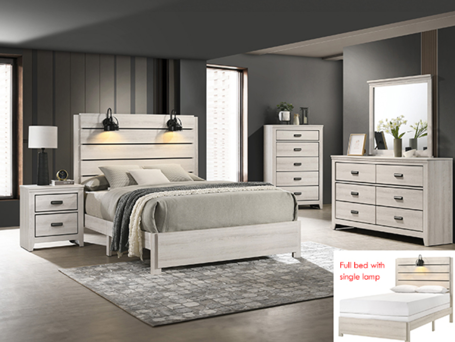 Carter White Bedroom Set