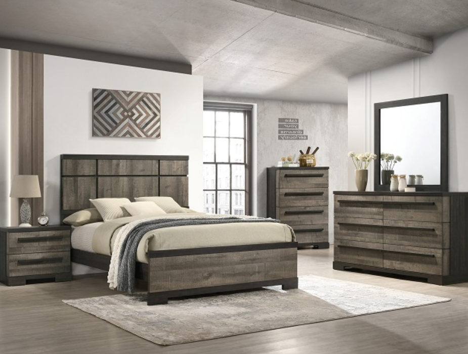 Remington Gray Bedroom Set