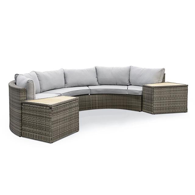 Barbuda 6 Pc. Sectional Sofa w/ 2 End Tables image