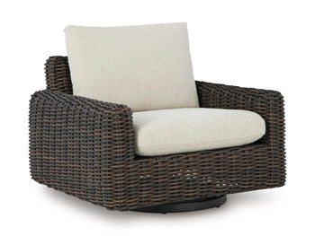 Kimora Outdoor Swivel Lounge Chair