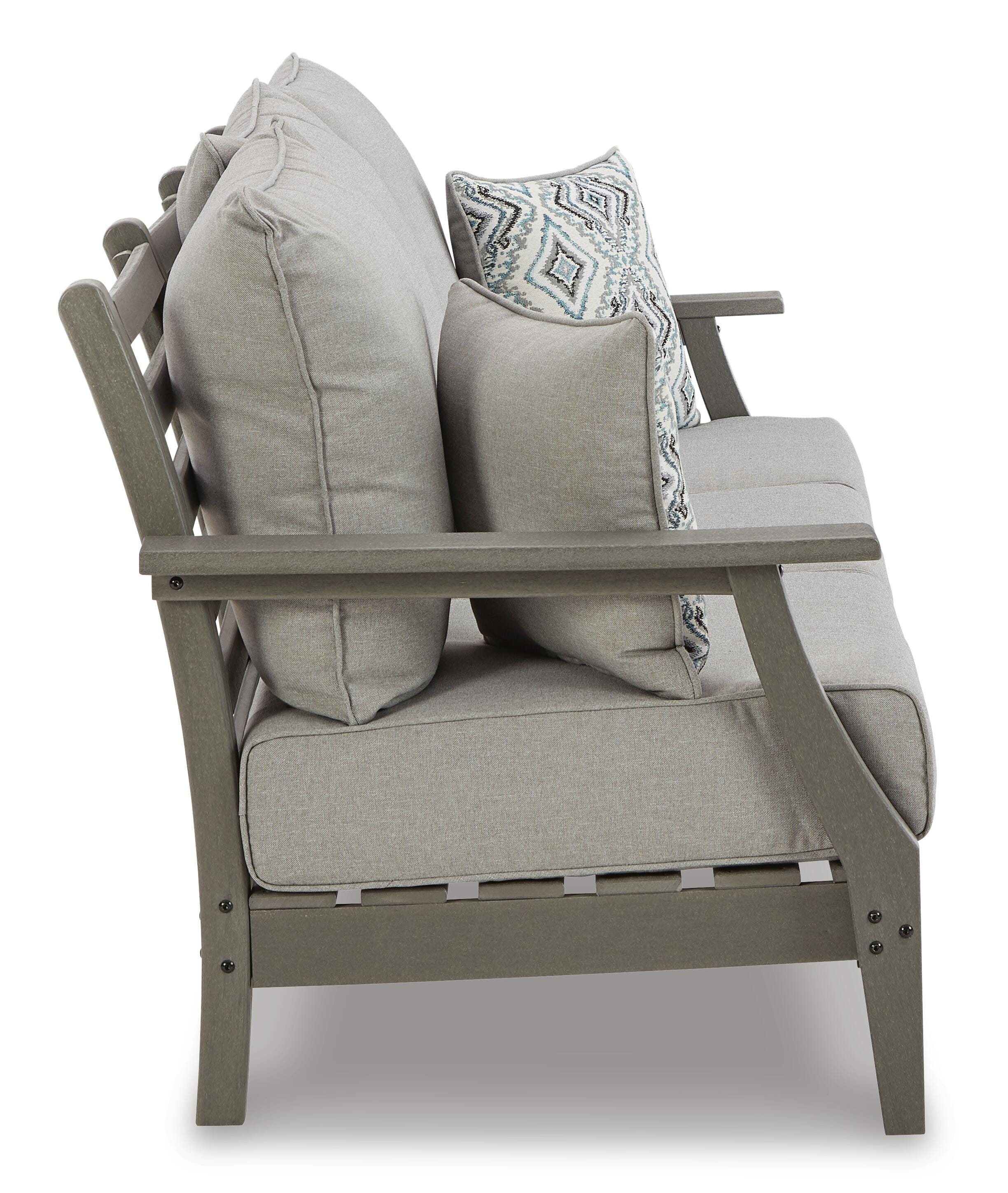 Visola Outdoor Sofa and Loveseat Set