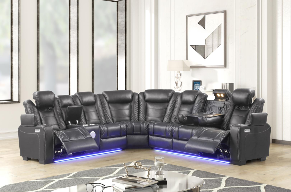 Journey Power Reclining Sectional