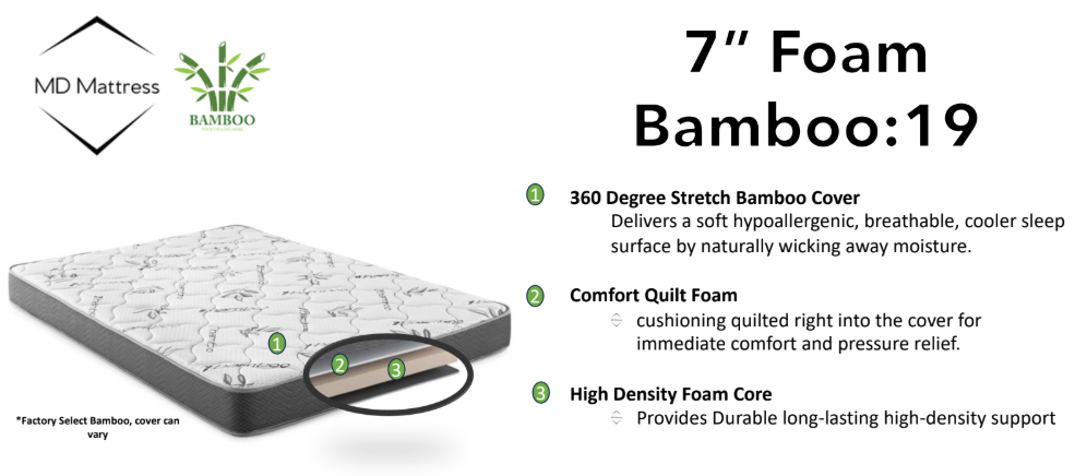 Twin Low Loft Bed w/Mattress