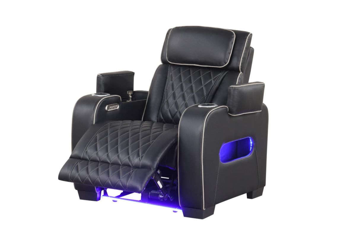 Titan Black Reclining Living Room Set