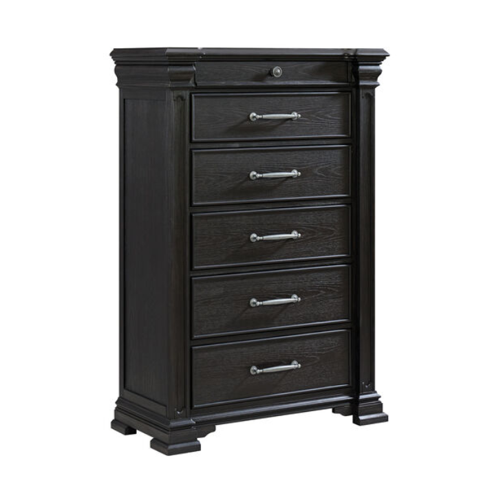 Kings Court Black Bedroom Set