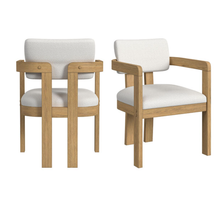 Portland Natural Dining Set