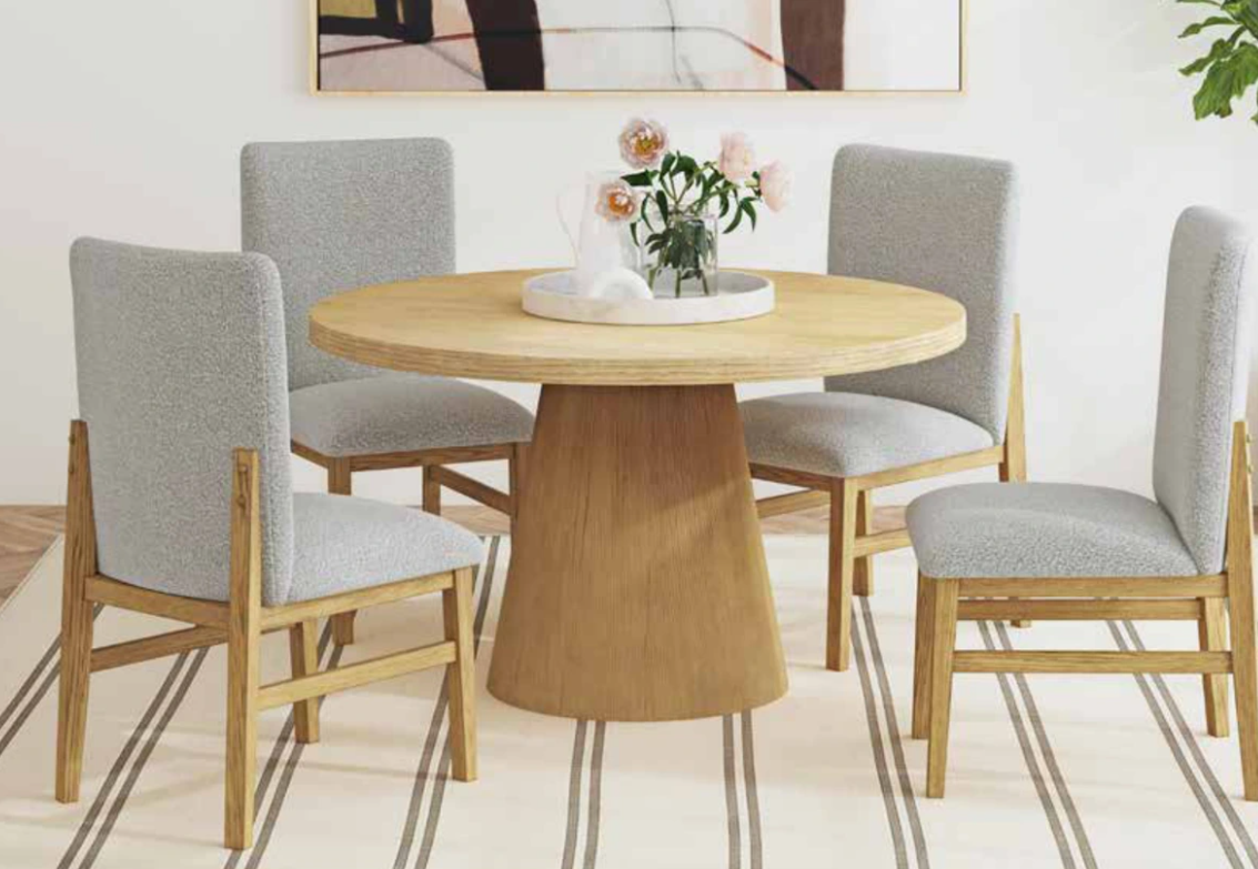 Portland Natural Dining Set
