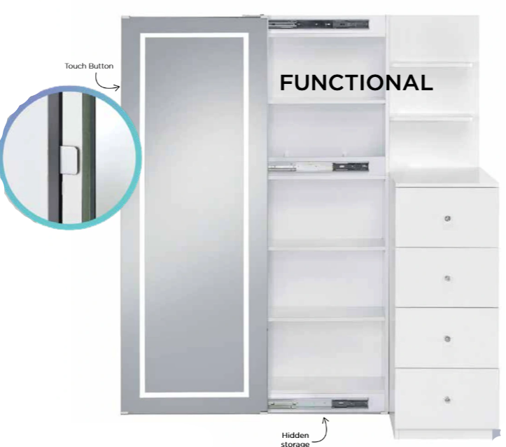 Vancouver Floor Mirror