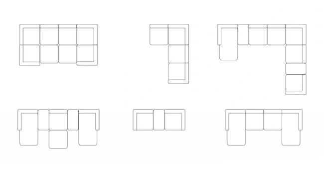 Options One Modular Sectional