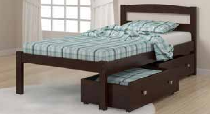 Econo Bed Dark Cappuccino