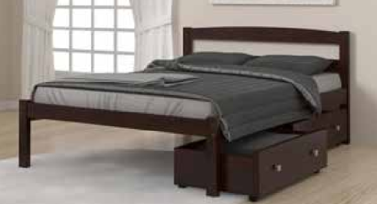 Econo Bed Dark Cappuccino