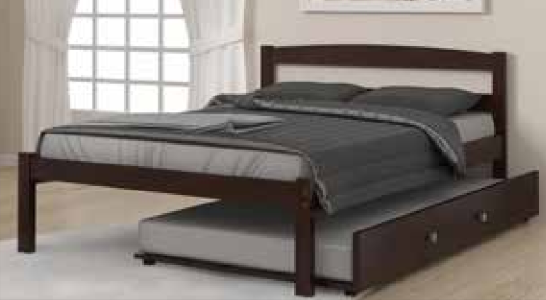 Econo Bed Dark Cappuccino
