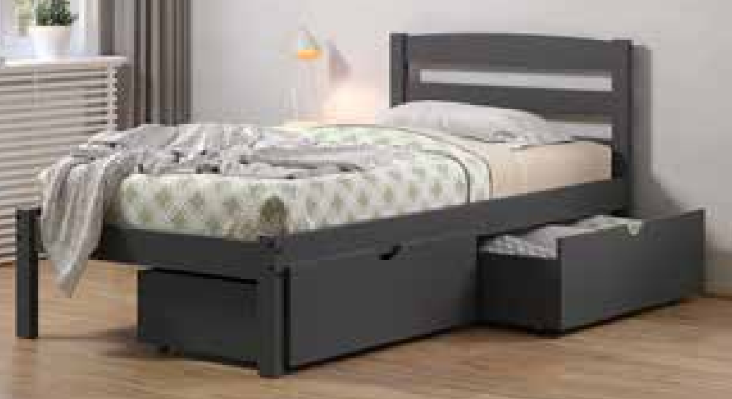 Econo Bed Dark Grey