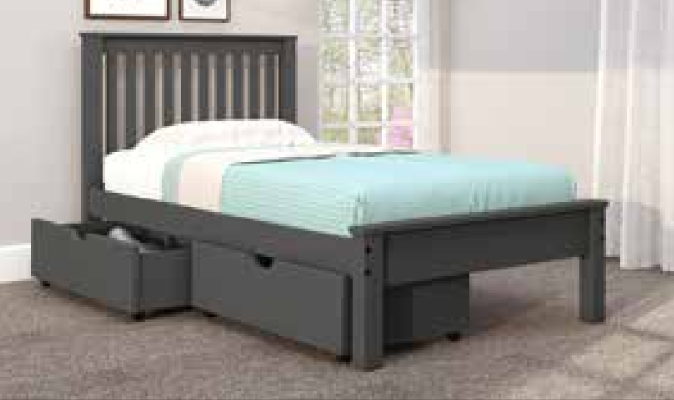 Contempo Bed Grey