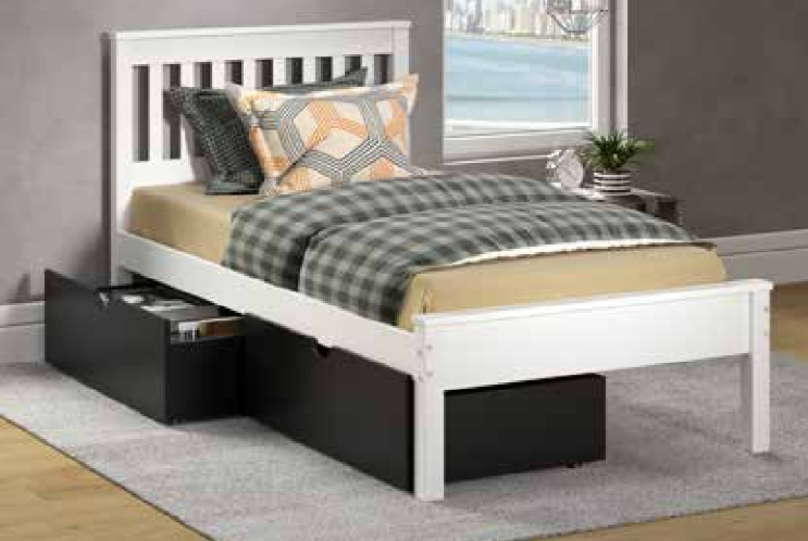 Contempo Bed White