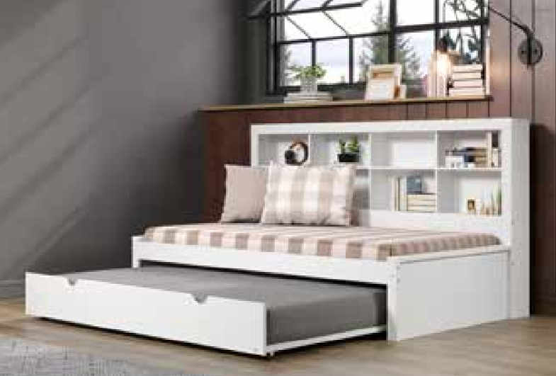 Bookcase Daybed White