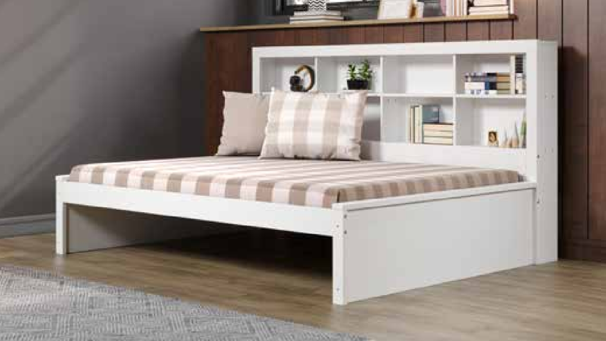 Bookcase Daybed White