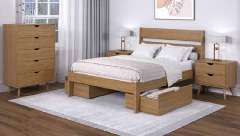 Bed with Storage Option